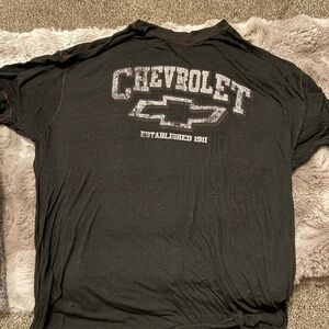 Chevrolet Black Men's Short Sleeve Tee